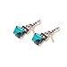 Produktbild Hacoly 2 Eiffelturm Brooch Pin Damen Hemd Kristall Brosche Schmuck Legierung Anstecknadel Dekoration für Boutique Mantel Besetzt Schals, Tücher Oder Ponchos, Zubehör - Grün