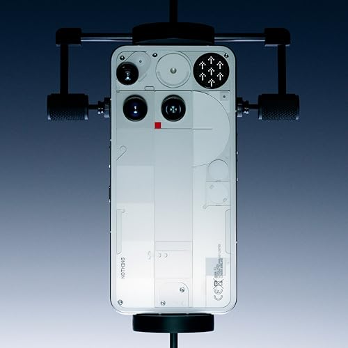 Image of Nothing Phone (3) 5G (White, 12GB RAM + 256GB Storage) | Snapdragon 8s Gen 4 | 6.67 inch AMOLED Display | 50MP+50MP+50MP Triple Camera | 50MP Front | 5500 mAh Battery | Android 15 | 65W Fast Charging