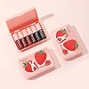 Tinte de Labios, 6 Colores de Tinte Labial Mini Líquido, Tinte de Labios de Larga Duración Impermeable, Brillo Labial para Mujeres, Maquillaje, Set de Maquillaje, Cosas para Adolescentes, Cosas Lindas, Alta Pigmentación 7