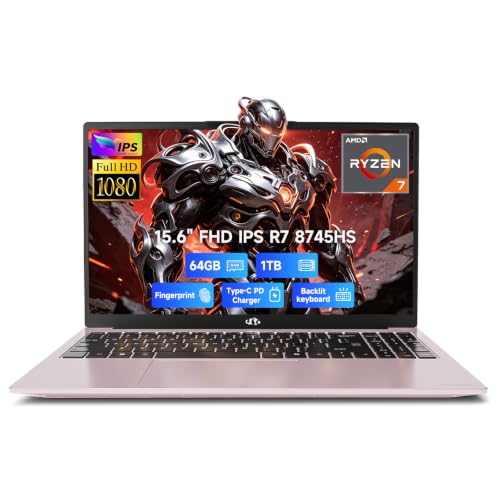 Image of AI-Productivity Light Gaming-Laptop AMD Ryzen 7 8745HS 64GB DDR5 1TB SSD