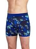 Jockey Men's Underwear Sport Cooling Mesh Performance 6' Boxer Brief, Maritime Blue, M