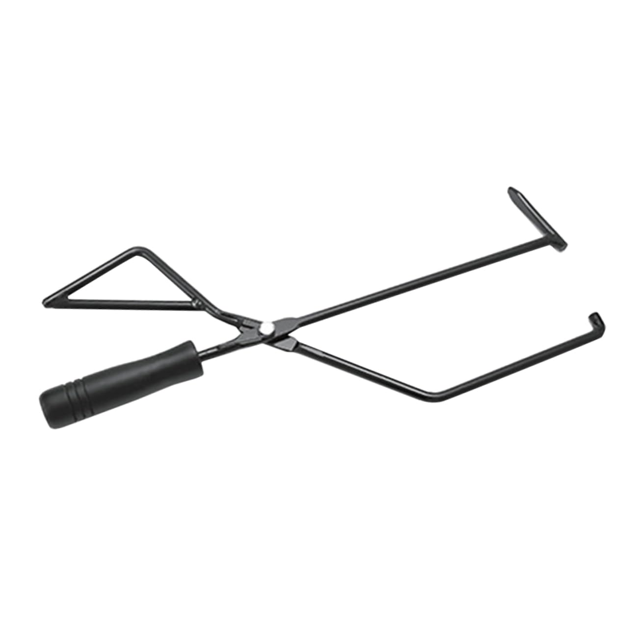 Happyyami Pinze Per Barbecue Inossidabile Con Manico Clip Per Carboni e Legna Utensile Multiuso Per Grigliate e Campeggio Pratico Strumento Per Cucina All Aperto