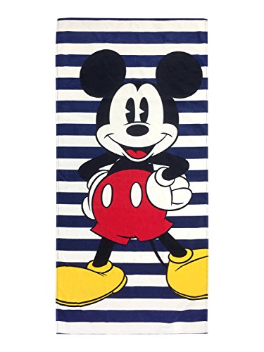 Disney Mickey Mouse Navy Stripes Cotton 28