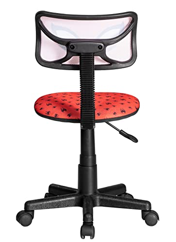 Image of Marvel Spiderman Adjustable Swivel Mesh Rolling Desk Chair, for Kids, Teens and Adults