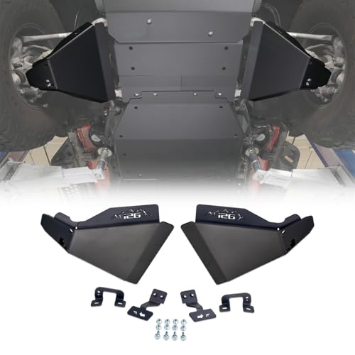 IAG Rock Armor Front Lower Control Arm Skid Plate for Ford Bronco Raptor 2022+, Made in USA - IAG-BDY-F2313