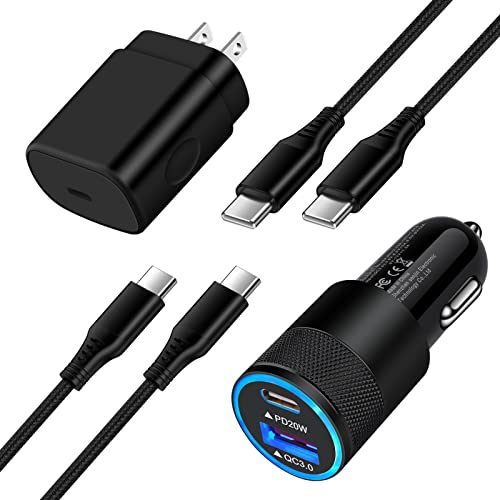 Galaxy A14 Car Fast Charger Usb C For Samsung Galaxy A14 A53 S23 A54 S22 A11 S21 A12 A21Lg Pixel 7 6 25W C Charger Block Fast Charging Phone Android Type C Power Cord+38W Pd Cargador Cigarette Lighter #TOP13