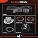 A-Premium Engine Timing Belt Kit with Water Pump Compatible with Dodge & Fiat Cars - Dart 2013-2016, 500 2012-2017, 500L 2014-2017 - SOHC 1.4L