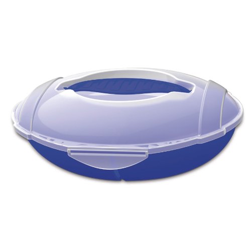 Evriholder Touch Down Chip and Dip Server, Blue