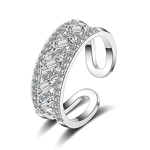 L'anello impilabile è adatto per molte occasioni, come anniversario di matrimonio, festa, vacanza, vita lavorativa quotidiana, ecc. Può essere usato come regalo di compleanno, fede nuziale, anello di fidanzamento, anniversario e regalo di San Valentino per la tua famiglia e i tuoi amici. Credo che si sentirà felice quando riceverà questo regalo ideale!