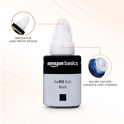 amazon basics GI 790 Ink Refill for Canon PIXMA G1000, G1010, G1100, G2000, G2002, G2012, G2100, G3000, G3010, G3012, G3100 Printers Ink|Perfect... - Image 2