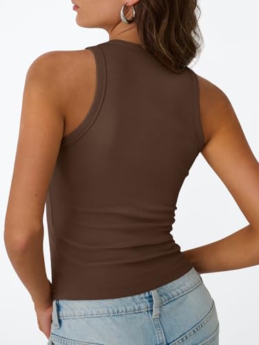 Trendy Queen Womens Tank Tops Summer Workout Racerback Ribbed Shirts Beach Vacation Outfits Spring Fashion Y2k Clothes4