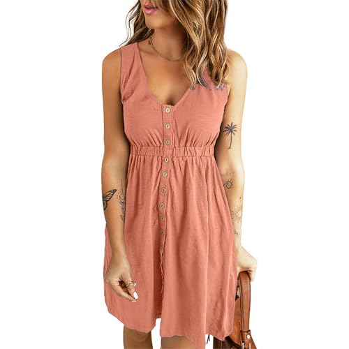 Robe d'été sans manches légère pour rester fraîche en forte chaleur