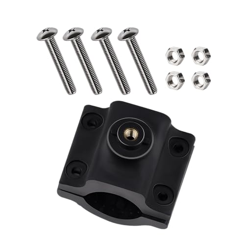 Clamp Style Mount Compatible with Lowrance Eagle Eye 9 Fits Wide Range of Poles from 1 OD to 1.5 OD (Clamp Style - 1 - 1-1/2 OD)