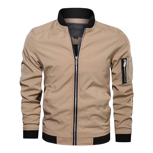 Veste softshell homme coton avec col montant et poches pratiques rouge
