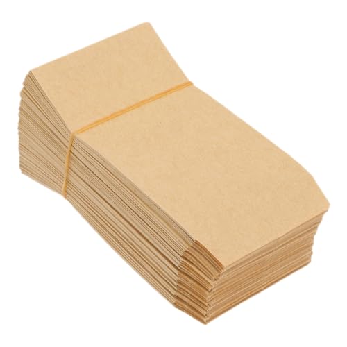 Abaodam 100stücke Kleine Kraftpapiertüten Für Garten Mais Und Reisbeutel Multifunktionale Saatgutbehälter Praktische Aufbewahrungsbeutel Aus Kraftpapier