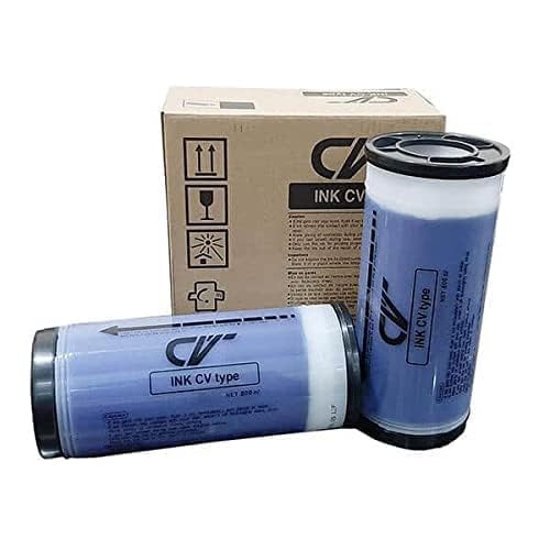 RODEX Compatible Blue Ink Cartridge for Riso CV 3230, 3130, 3030 Duplicator, CV Series Printers, 2 Cartridges per Carton-image-11