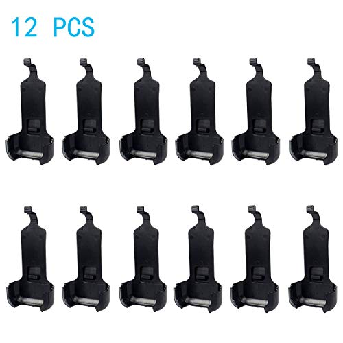 12 pcs Original Walkie Talkie Belt Clip Compatible with Two Way Radio LUITON