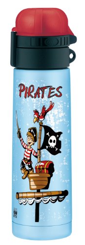 Alfi 5327643050 Isolier-Trinkflasche isoBottle Pirates blau 0,5 l