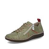 Rieker Chaussures à Lacets pour Femmes N2401, Pointure:39 EU, La Couleur:Vert