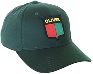 Vintage Oliver Split Shield Logo Green Hat with Solid Back