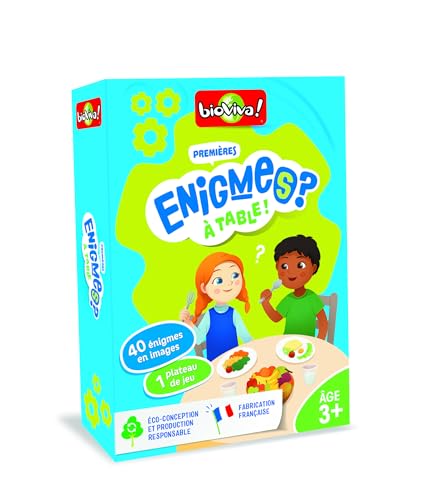 MES PREMIERES ENIGMES A TABLE ! MES PREMIERES ENIGMES A TABLE !