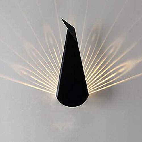 Preisvergleich Produktbild AFFC Modern / Zeitgenössisch Wandlampen Wohnzimmer / Schlafzimmer / Studierzimmer / Büro Metall Wandleuchte 110-120V / 220-240V 5 W / Integrierte LED,Black