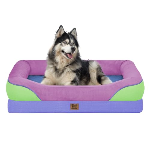 Image of Chez Paw Orthopedic Washable XXL Dog Bed for Extra Large Dogs