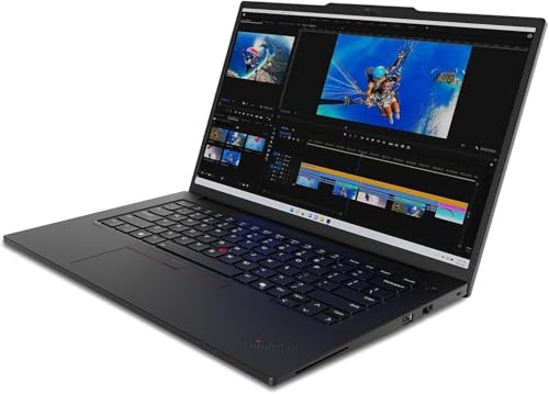 Image of Lenovo ThinkPad P14s Gen 5 Mobile Workstation, 14.5 inch WUXGA (1920x1200), Intel 14-Core Ultra 5 135H (Beats i7-13700H), 32GB DDR5 RAM, 1TB SSD Gen4, FPReader, RJ45, Wi-Fi 6E, IR Cam, Windows 11 Pro