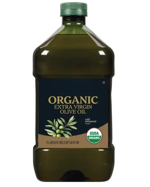Organic Extra Virgin Olive Oil, Ingredients : Organic Extra Virgin Olive Oil [ 32 oz, 2 lb ]