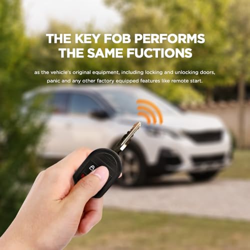 image for Car Keys Express Simple Key, Key Fob and Key Programmer 3 Button Keypa