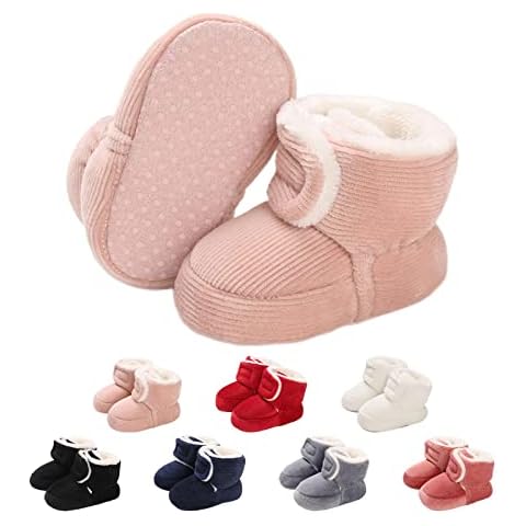 Outfit Spring Baby Fleece Booties for Crawling Cover