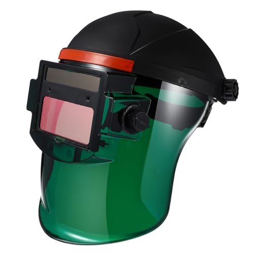 Uonlytech Masque De Soudure Visière des Lunettes De Casque De Soudage Machine à Souder Électrique Bandeau Bouchon De Soudure Manchons De Soudage Masque Anti-poussière