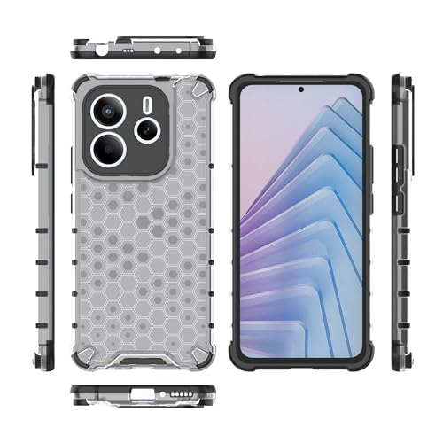 Image of Glasgow Back Case Cover Designed for [ Mi Redmi Note 14 5G ] (Stylish Look | Shock Proof) - Transparent
