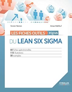 Book's Cover of Les fiches outils - Focus du Lean Six Sigma: 44 fiches opérationnelles - 115 illustrations - 50 exemples.