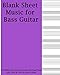 Blank Sheet Music For Bass Guitar: Purple Cover, 100 Blank Manuscript Music Pages with Staff and TAB lines, For Musicians Gifts and Bass Players