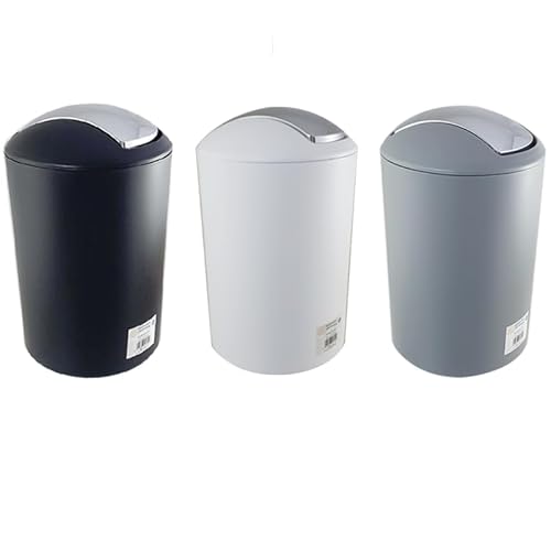 swing top kitchen trash cans