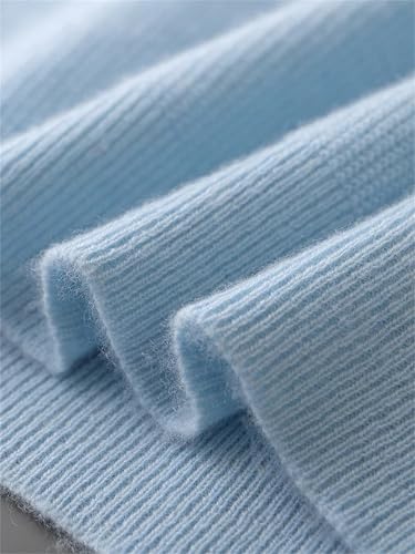 Mnjyihy Men's Wool Sweater Vest Fall Winter Sleeveless Crew Neck Pullover Sweater Basic Warm Knit Waistcoat 7