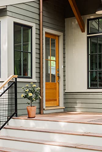 Oazalda Artificial Flower Topiary Trees Indoor, 【 2 Pieces 】 Faux Floral Plants 30 Inch Faux Blooming Camellia With Yellow Blossom Built- In Black Pot Outdoor Decoration #TOP1