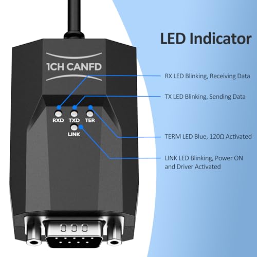 Image of USB to CAN Analyzer Cable SavvyCAN-FD- C CAN FD Speed Up to 12M Isolated Against USB 2.5KV CE FCC