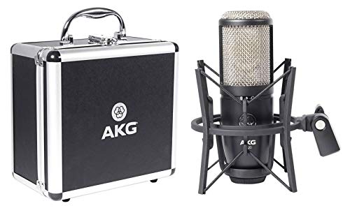 Akg P420+PRO-M50 P420 Studio Condenser Recording Podcasting Microphone Dual Capsule Mic Bundle thumb #1
