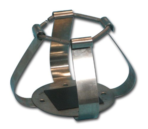 Scientific Industries SI-1615 Stainless Steel Flask Clamp, 5 Platform Capacity, For 2 Liter Flask