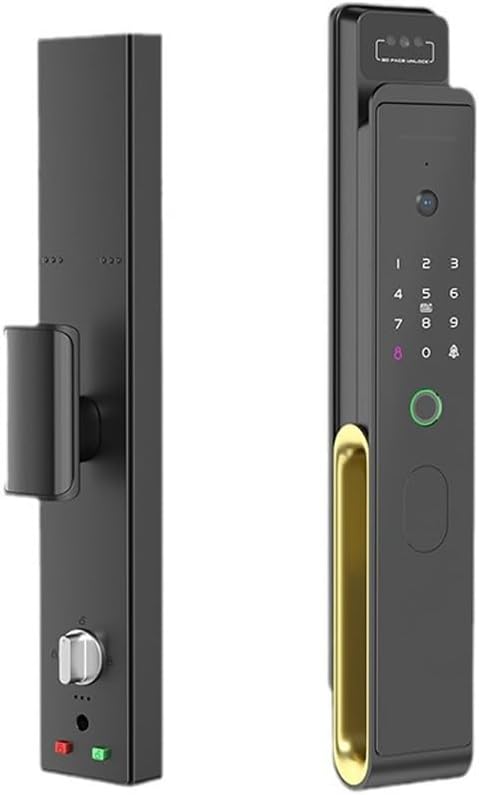 Recognition Fingerprint Waterproof Smart Door Lock Remote Photo Control Unlocking