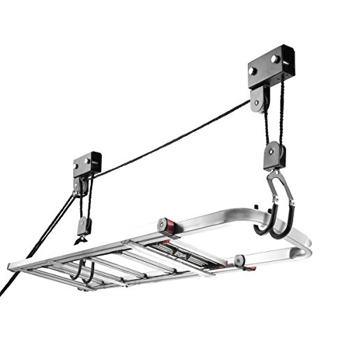 Bike Lane Produkte auch funktioniert wie Kajak Hoist Qualität Garage Aufbewahrung Kanu Lift mit 125 LB Kapazität Leiter Lift Premium Qualität