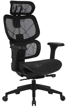 Cadeira Ergonômica Elements Siggy Preta