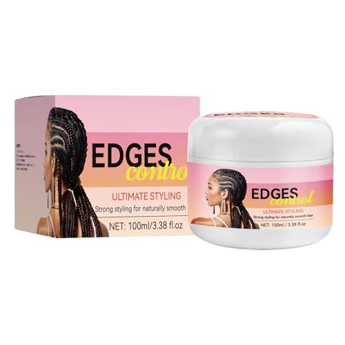 Gel para natural | Crema para peinar el cabello de 100 ml | para el cabello no pegajosa | Gel acondicionador hidratante y brillante | Accesorio versátil para peinar el cabello para hombr