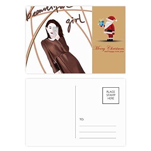Cartes postales Beautiful Girl | Lot de 20 ébauches d'art pour correspondance