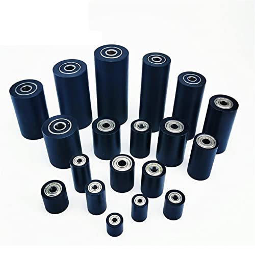 Roulement noir diamètre de roue 32mm trou 10mm pour galet de guidage de poulie - 3