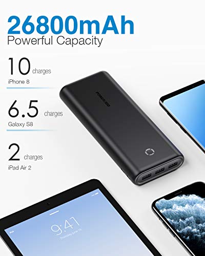 image for POWERADD 26800mAh Portable Power Bank, EnergyCell 26800 High-Speed Cha