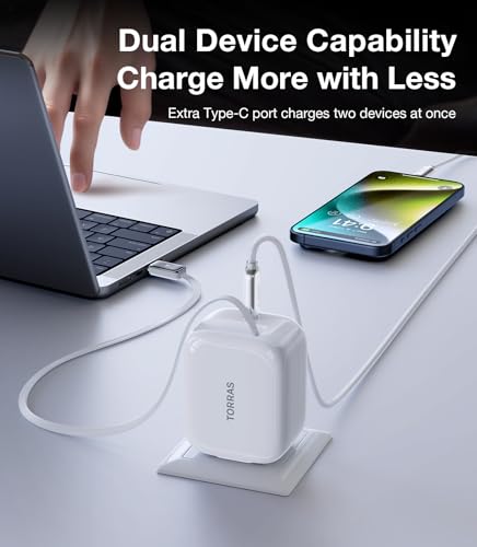 40W USB C Charger Block & USB C Cable 6ft - image 2