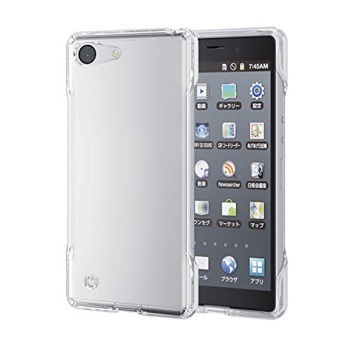 �G���R�� Xperia Ace �P�[�X �n�C�u���b�h�P�[�X �ϏՌ�+��� [�G�A�[�N�b�V�����Ŏl����ی�] �T�C�h�Z���X / �������z���_�[�Ή� �X�g���b�v�z�[���t�� Made for XPERIA �N���A PD-XACEHVCCR